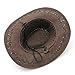 IDS Home Dark Brown Western Cowboy Cowgirl Cattleman Hat for Western Themed Birthday Party, Fancy Dress Party,Halloween Costume Accessory