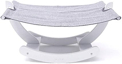 Xxdyf Chat Hamac Pour Chat En Bois A Suspendre Suspension Nid Cadeaux En Bois De Repos Lavable Snuggle Sack Tapis De Couverture Pet Kitty Sack Blanc Amazon Fr Sports Et Loisirs