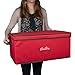 Christmas Ornament Storage Container Organizer with 2 Removable Trays and 30 XL Decoration Storage Compartments (22.5