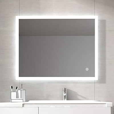 EMKE 900x700mm LED Illuminated Bathroom Mirror with Philippines | Ubuy