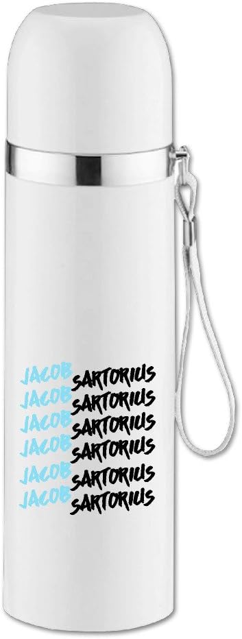 Jacob Sartorius Vacuum Bottle Vacuum Thermos Bottle Travel Mug For Student, Men, Women, Couple 12 Ounce Stainless Steel Thermos Bottle