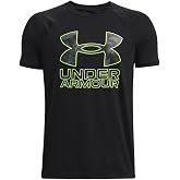 Under Armour Boys' Tech Hybrid Printed Fill Short-Sleeve T-Shirt