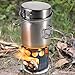 Qunlei Camping Cookware Mess Kit, Stainless Steel Complete Lightweight Folding Kit for Camping Hiking & Backpacking for 1-2 Adultthumb 2