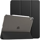 TiMOVO Case for iPad Air 13 Inch (M3/M2-2025/2024), Slim Stand Cover for iPad Air 13-inch, Support Touch ID, Auto Wake/Sleep Smart Shell with Translucent Back, Black
