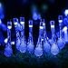 Outdoor String Light, BOYON Solar Fairy, Starry Lights Best for Garden, Patio, Party (2 Lighting Modes, 19.7ft, 30 Led, Blue)