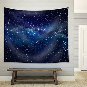 Deep Space. High Definition Star Field Background - Fabric Wall Tapestry Home Decor - 51x60 inches