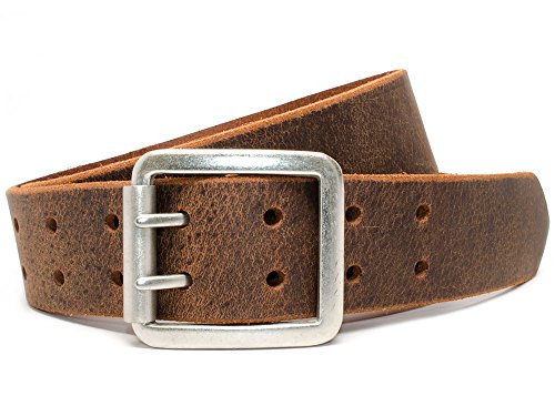 Nickel Free Ridgeline Trail Distressed Belt (Brown) (32")