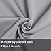 Box Spring Cover Thick & Opaque - Stretch to Fit, Premium Sleek Alternative for Bed Skirts, Elastic Wrap Around - Queen, Gray