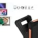 Renogy 10000mAh Solar Phone Charger, Outdoor Waterproof Solar Power Bank, Dual USB Solar Panel Portable Battery Charger Backup with Led Light for iPhone, iPad, Android, GoPro Camera.