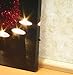 BANBERRY DESIGNS Wall Art with LED Lights Canvas Print Lighted Candle Picture -7 Candles