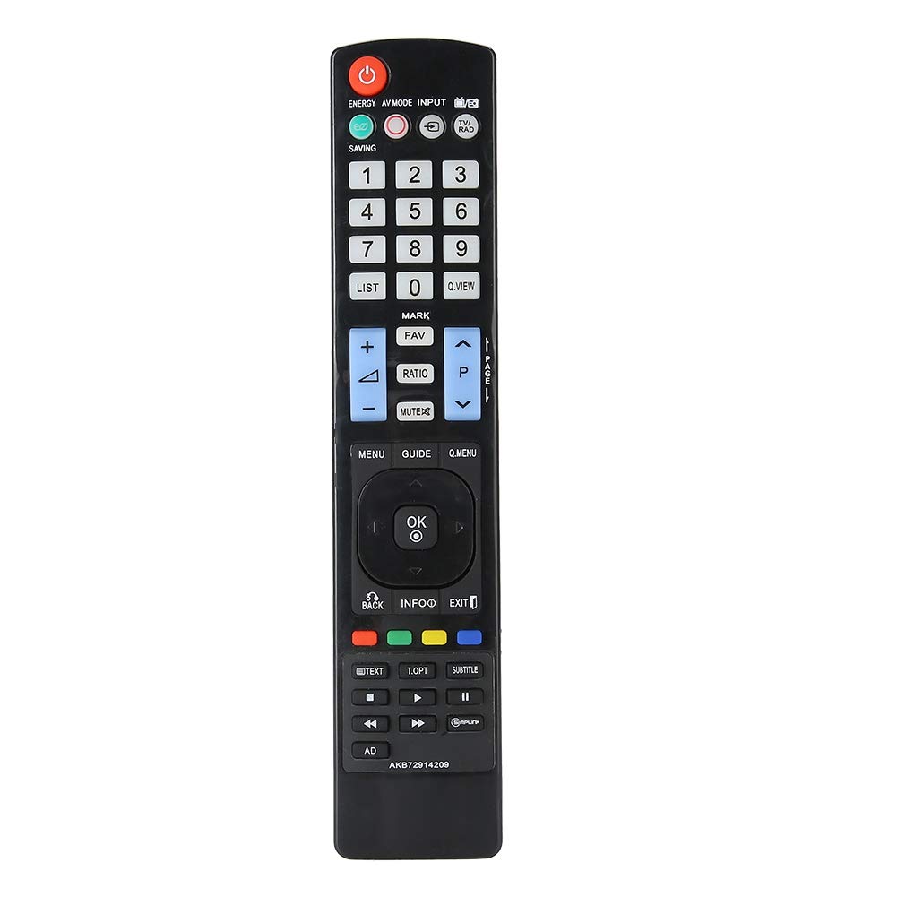 Kafuty Replacement Remote Control for LG 42LE4500 AKB72914209 AKB74115502 AKB69680403 47LE5310 42LE5310 55LE5310, Remote Controller for LG AKB72914209.
