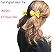 JOYOYO 40Pcs Boutique Grosgrain Ribbon Hair Bows Pigtail Holders Elastic Ties Hair Bands For Girls Schoolgirls Teens Gifts In Pairs