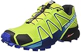 Salomon Men's Speedcross 4 Trail Runner, Lime Green, 8.5 D US