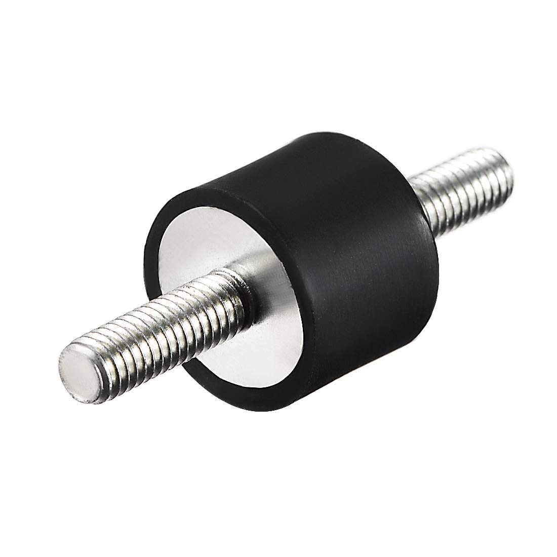 sourcing map 20 x 15mm Rubber Mounts,Vibration Isolators,Shock Absorber with M6 x 18mm Studs 7pcs