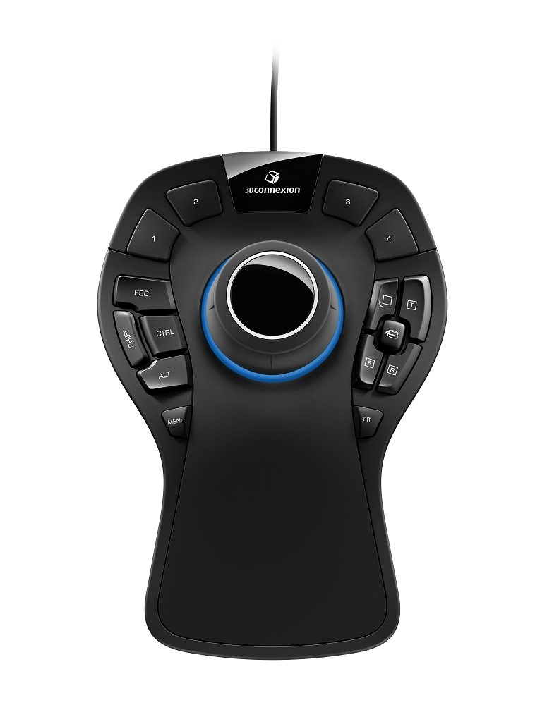 3dconnexion SpaceMouse Pro [3D-Motion-Controller, USB 2.0] schwarz ...