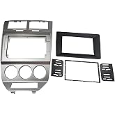 DKMUS Radio Stereo Dash Installation Mount Trim Kit Compatible with Dodge Caliber 2007-2010 for 10.1" and Double Din