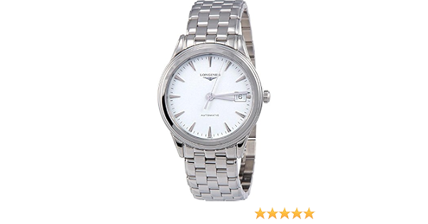 Longines Flagship Automatic Mens Watch L47744126 : Clothing, Shoes \u0026  Jewelry - Amazon.com