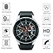 Compatible Samsung Gear S3 & Samsung Galaxy Watch 46mm Screen Protector [2 Pack],YiJYi Full-Coverage Tempered Glass Screen Protector [9H Hardness] [Crystal Clear] [Bubble Free Installation]