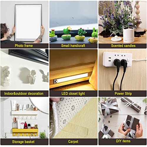 Double Sided Heavy Duty Mounting Tape, Sticky Transparent Tape for