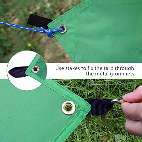 Geertop 2 Person Ultralight Waterproof Tent Tarp Footprint Ground Sheet Mat for Camping Hiking