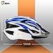 JBM Adult Cycling Bike Helmet Specialized for Men Women Safety Protection CPSC Certified (18 Colors) Black / Red / Blue / Pink / Silver Adjustable Lightweight Helmet with Reflective Stripe and Remova