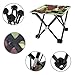 maxgoods Outdoor Foldable Fishing Stool, Portable Barbecue Lounge Chair, Sketch Chair, Suitable for Camping, Fishing, Traveling, Hiking, Outdoor Mountain Climbing, Street Stalls,11.4″ x 11.4″ x 10″thumb 1