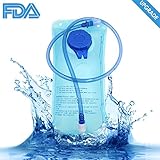 [KuYou]Hydration Bladder Water Reservoir Pack for 2 liter 2L Backpack Bicycling Camping Hiking Convenient and Health