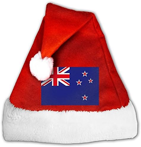 Jin Hua Xu New Zealand Flag Santa Hat Christmas Party For Adults Child Costume XMas Decoration