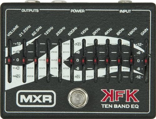 MXR KFK1 Kerry King Signature 10-Band Graphic EQ