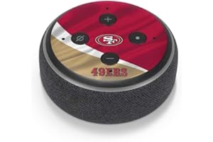Skinit Decal Audio Skin Compatible with Amazon Echo Dot 3 - Officially Licensed NFL San Francisco 49ers Design