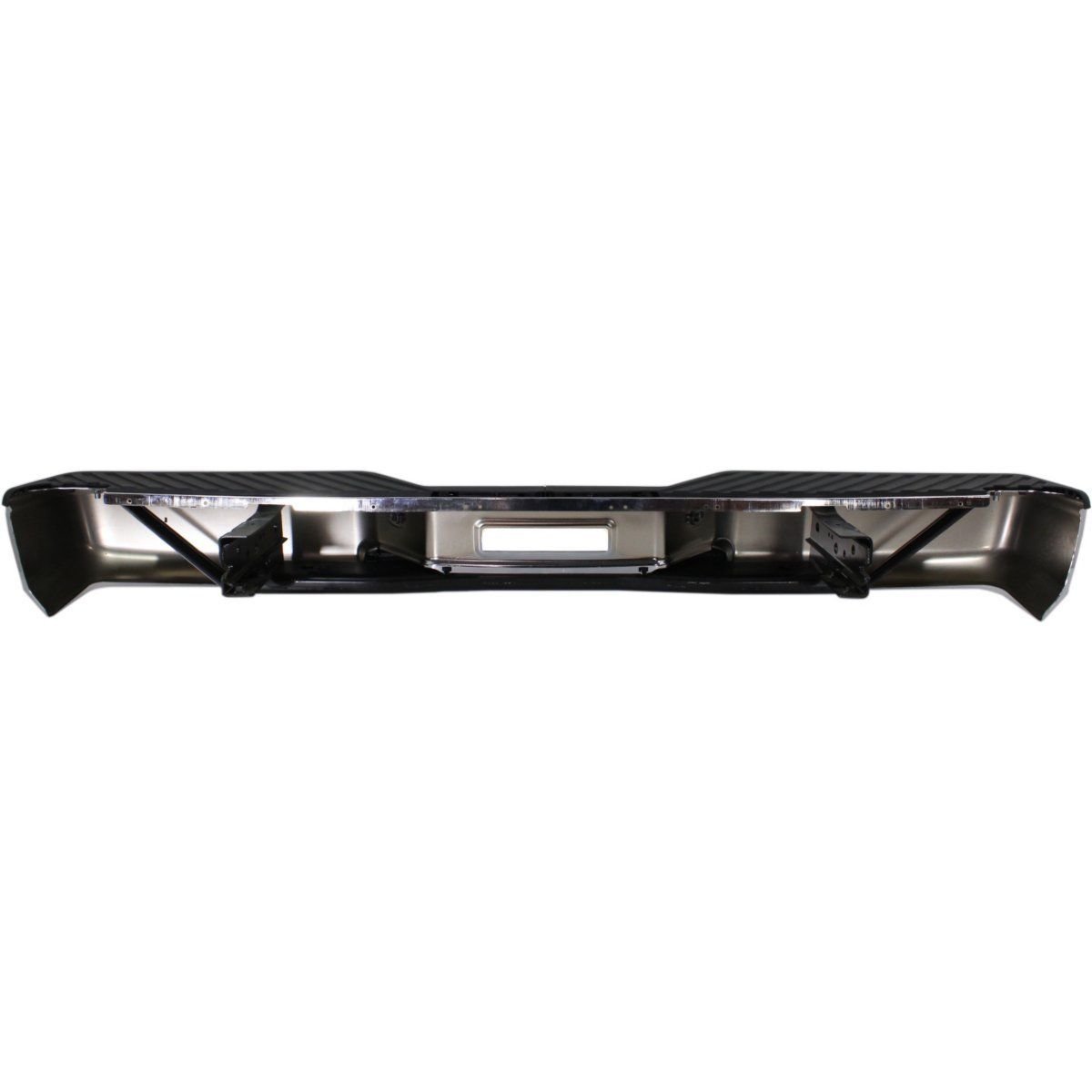 Chrome MBI AUTO NI1103109 Steel Rear Bumper Assembly for 20042014