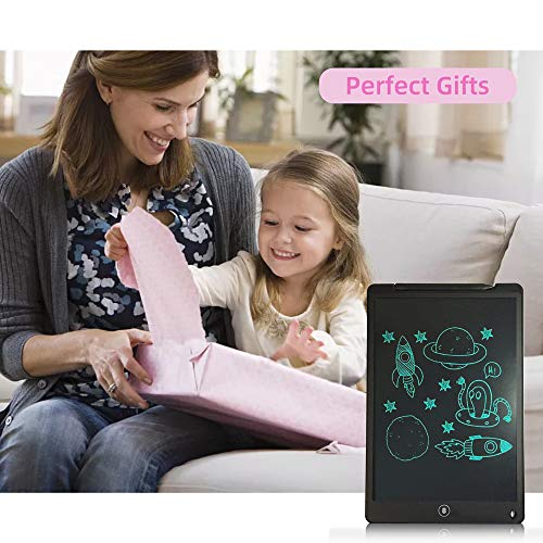 LCD Writing Tablet 12 Inch Handwritten Pen Intelligent Paper, Suitable for Family, School, Office, Children and Adults Writing Board, Lock Erase Button,Electronic Writing Doodle Pad Digital Drawing - Thumbnail 6