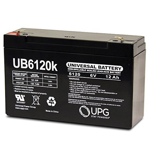 Buy 6V 12ah 6 Volt 12 amp hour SLA Battery RBC52 Tripplite by Universal ...