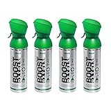 Boost Oxygen Natural Portable 5 Liter Pure Canned Oxygen Canister (4 Pack)