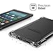 MoKo Case for All-New Amazon Fire 7 Tablet (7th Generation, 2017 Release Only) - Clear Shockproof Soft Flexible Transparent TPU Skin Bumper Back Cover Protector for Fire 7, CLEAR