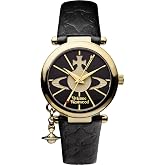 Vivienne Westwood Women's VV 006 Orb Black Leather Watch