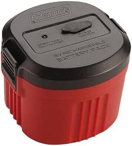 Amazon.com : Coleman CPX6 6V Rechargable Power Cartridge Red 20130916