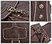Coofit Brown Women's Synthetic Leather Backpack Purse Shoulders Bag Travel Bag Daypack