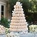 Sweet Stands Plastic Macaron Tower Display 10 Tier WITH RISER