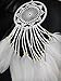 BSLINO® Dream Catchers White Handmade Beaded Feather Native American Dreamcatcher Circular Net for Car Kids Bed Room Wall Hanging Decoration Decor Ornament Craft, Dia 6.3inch/16cm