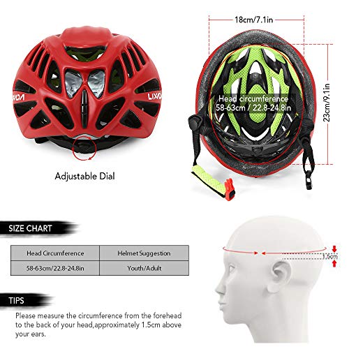 lixada mtb helmet review