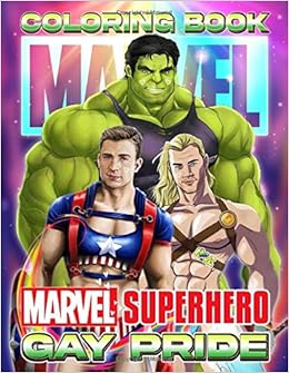 Marvel Superhero Gay Pride Coloring Book Marvel Superhero Gay Pride Excellent Adult Coloring Books For Men And Women Unique Colouring Pages Amazon De Masaaki Ohara Fremdsprachige Bucher