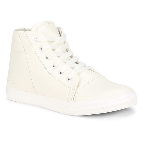 Buy Gomingle Latest Collection High Neck Sneakers Casual Shoes For Girls And Womens Lite Pink At Amazon In