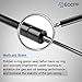 ECCPP 2pcs Rear Window Glass Lift Supports Struts Shocks for 2005-2013 Nissan Pathfinder Compatible with SG325028 6607