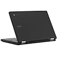 mCover Case Compatible for 2018~2020 11.6" Acer Chromebook Spin 11 R751T CP311 CP511 Series Convertible 2-in-1 Laptop Computers ONLY (NOT Fitting Other Acer Models) - Black