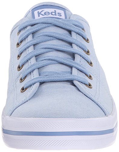 Keds Womens Kickstart Chambray Fashion Sneaker Blue M Us