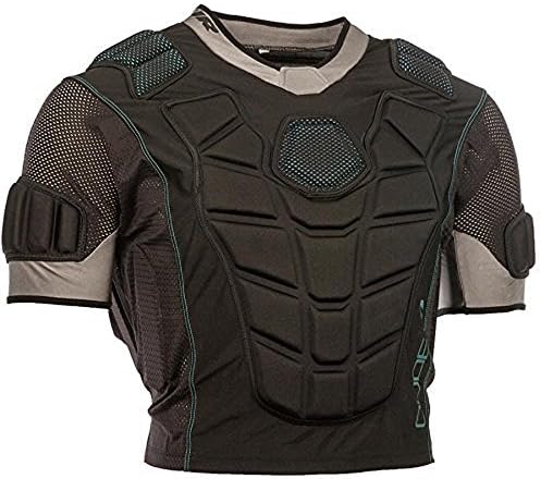 TOUR Boys Code 1 Inline Hockey Upper Body Protector, Black, YS