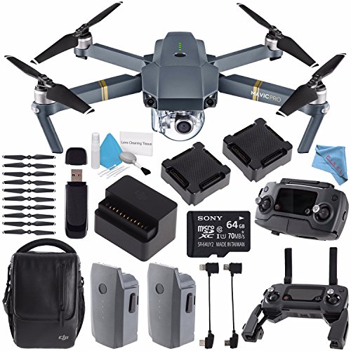 DJI-Mavic-Pro-CPPT000500-8330-Quick-Release-Folding-Propellers-for-Mavic-Drone-Intelligent-Flight-Battery-for-Mavic-Quadcopter-DJI-Battery-Charging-Hub-DJI-Power-Bank-Adapter-Bundle