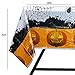 98 Piece Halloween Party Set Including Banner, Plates, Cups, Napkins, Tablecloth, Balloons and Garland, Serves 20