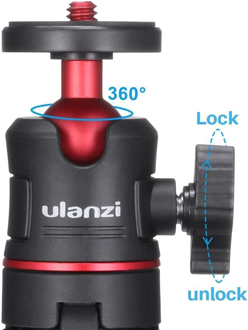 ULANZI MT-08 Mini Smartphone Selfie Stick Tripod for iPhone, Camera Extendable Handle Grip Vlog Pole for Sony RX100 VII M1 M2 M3 M4 M5 M6 A6400 A6500 Canon G7X Mark III : Camera & Photo
